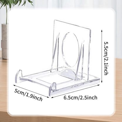 Chevalet transparent en acrylique pour carte ou petit cadre