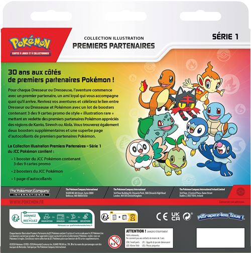 Coffret Collection Illustration Premiers Partenaires Série 1 [FR]