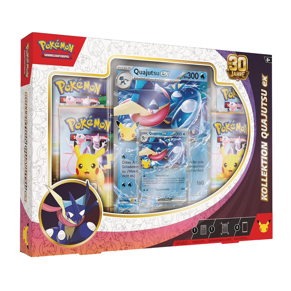 Pokémon : Coffret 30e Anniversaire – Amphinobi-ex [FR]