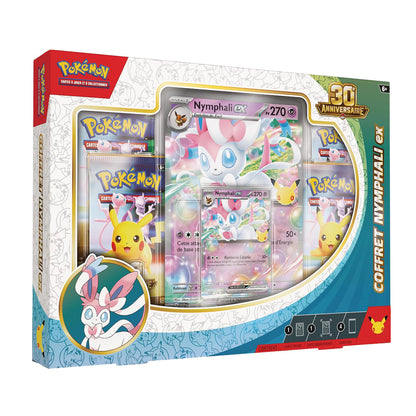 Pokémon : Coffret 30e Anniversaire – Nymphali-ex [FR]