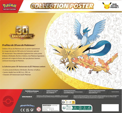 Pokémon : Collection Poster 30e Anniversaire [FR]
