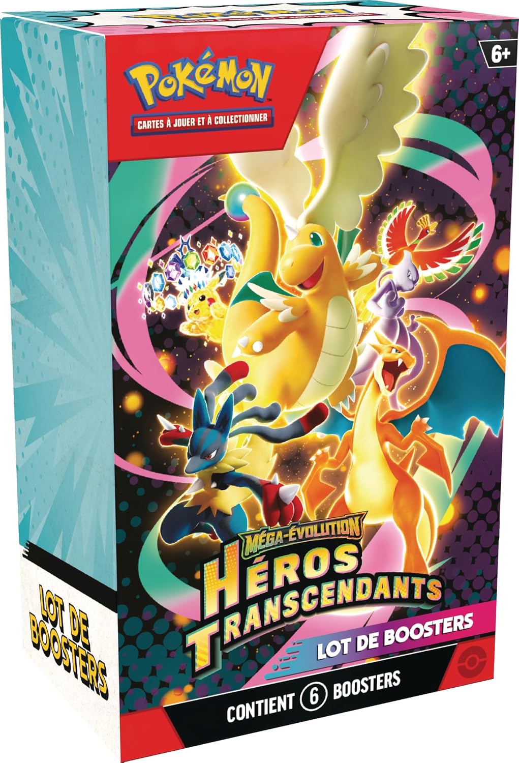 Bundle Méga-Évolution – Héros Transcendants ME2.5 (6 boosters) [FR]