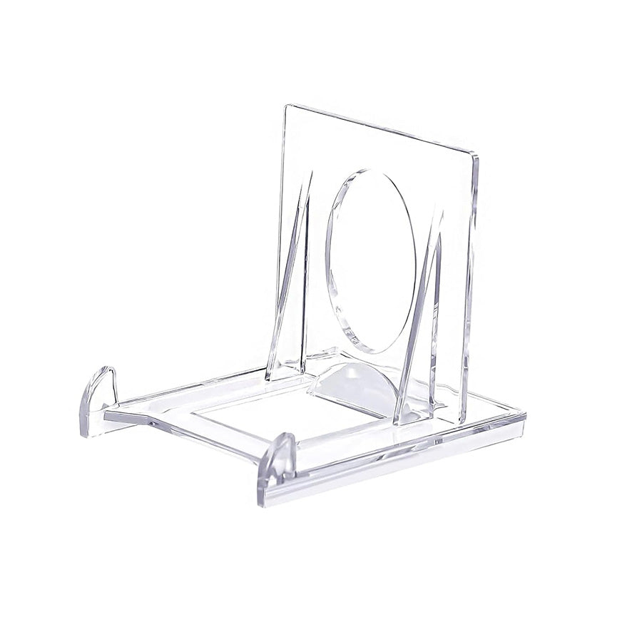 Chevalet transparent en acrylique pour carte ou petit cadre