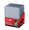 Ultra Pro - Protèges Cartes - Toploader Transparent Regular Ultra Clear 3"x4" Par 25