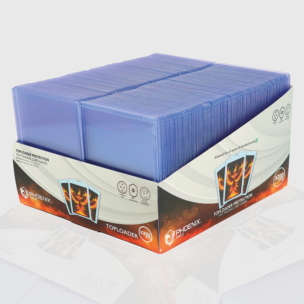Toploader 35PT 3"X4" (X 200) Standard Phoenix Shield©